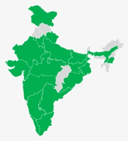 Maharashtra In India Map, HD Png Download, Transparent PNG