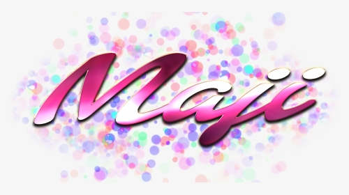 Maji Name Logo Bokeh Png - Selena Name, Transparent Png, Transparent PNG