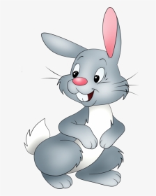 Elephant Clipart Bunny - Transparent Rabbit Clipart, HD Png Download, Transparent PNG