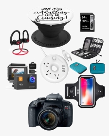 Shoppingelectronics - Canon Rebel T7i Kit, HD Png Download, Transparent PNG