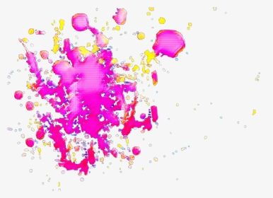 #colorsplash #pink #purple #dots - Png Clipart Blood Stain Png, Transparent Png, Transparent PNG