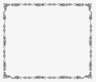 Transparent Microsoft Clipart Border - Christmas Border Hd Clipart Black And White, HD Png Download, Transparent PNG