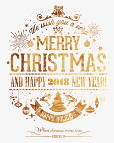 Merry Christmas - Poster, HD Png Download, Transparent PNG
