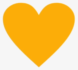 #heart #yellowheart #heart #gold #goldheart - Yellow Love Heart, HD Png Download, Transparent PNG