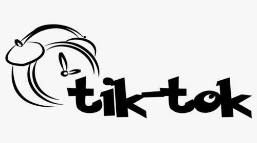 Buy Tiktok Followers & Likes - Tiktok Logo Drawing In Black & White, HD Png Download, Transparent PNG