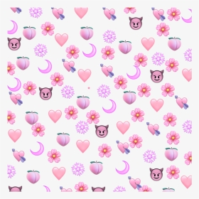 #heart #love #iphone #emoji #background #hearts #pink, HD Png Download, Transparent PNG