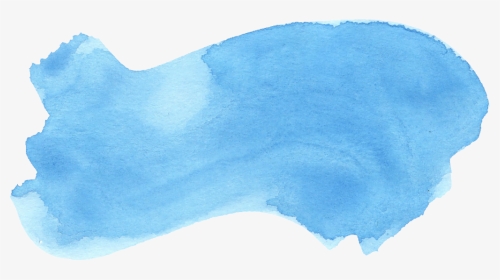 Brush Stroke Png - Blue Watercolor Brush Png, Transparent Png, Transparent PNG