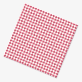 This Product Design Is Red And White Plaid Tablecloth - 餐巾 素材, HD Png Download, Transparent PNG