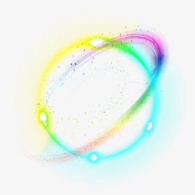 #light #lighteffect #neon #glow #bokeh #rainbow #border - Body Jewelry, HD Png Download, Transparent PNG