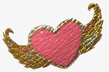 #heart #cute #aesthetic #pink #gold #love #freetoedit, HD Png Download, Transparent PNG