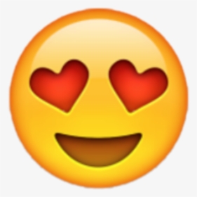 #love #emoji #emoticon #tumblr #iphone - Heart Eye Emoji Small, HD Png Download, Transparent PNG