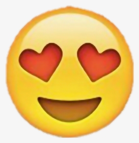 Smiling Face With Heart Shaped Eyes Emoji, HD Png Download, Transparent PNG