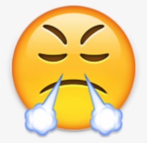 Thumb Image - Blowing Air Out Of Nose Emoji, HD Png Download, Transparent PNG