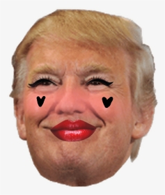 #usa #funny #funnyface #maqueup #donaldtrump - Discord Donald Trump Emoji, HD Png Download, Transparent PNG
