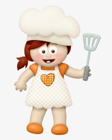 Group Clipart Chef - Girl Chef Clipart, HD Png Download, Transparent PNG