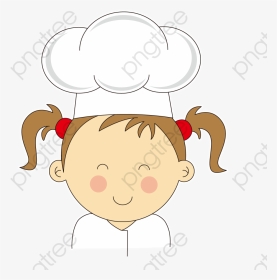 Chef Hat Png Yellow Commercial Use Resource - Cartoon, Transparent Png, Transparent PNG