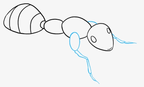 How To Draw An - Draw A Picture Of An Ant, HD Png Download, Transparent PNG