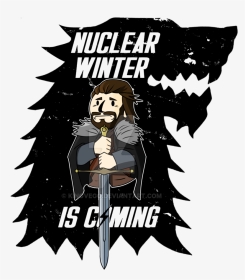 Adorable Winter Is Coming T-shirt Design By Kingvego - Cartoon, HD Png Download, Transparent PNG