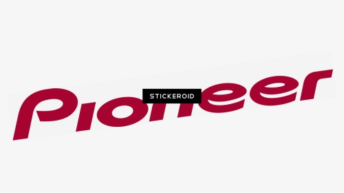 Pioneer Logo Red Sticker, HD Png Download, Transparent PNG