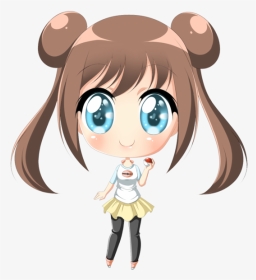 Anime Girl Super Deformed, HD Png Download, Transparent PNG