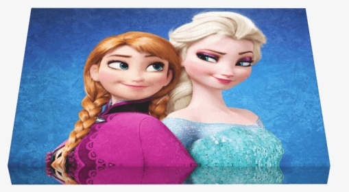 Anna & Elsa Canvas - Frozen 2 Print Cakes, HD Png Download, Transparent PNG