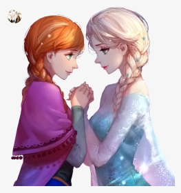Frozen Render By Izanamisatu - Anna And Elsa Render, HD Png Download, Transparent PNG