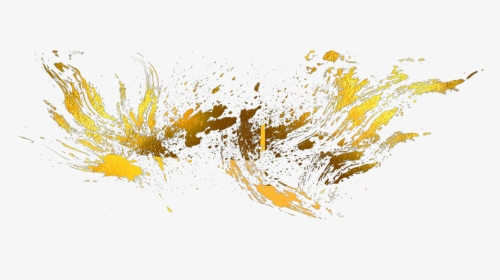 Gold Splash Png - Gold Splash Logo Design, Transparent Png, Transparent PNG
