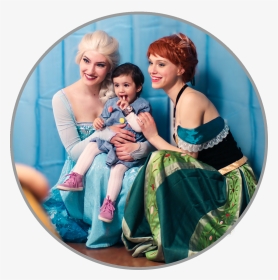 Elsa Und Anna Bei Einem Gemeinsamen Kindergeburtstag - Baby, HD Png Download, Transparent PNG