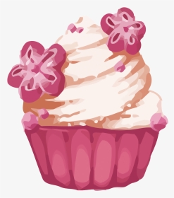 Cupcake Macaron Muffin Pastry - Pastry Cake Png Clipart, Transparent Png, Transparent PNG
