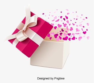 Love Gift Box Png, Transparent Png, Transparent PNG