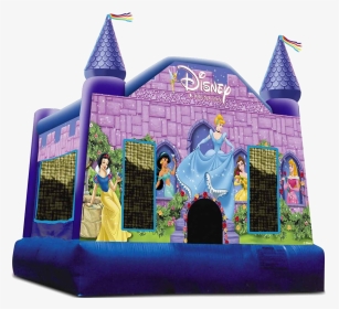 Princess Castle - Disney Princess Moon Bounce, HD Png Download, Transparent PNG