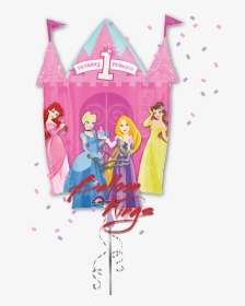 1st Birthday Princess Castle - Disney Princess, HD Png Download, Transparent PNG