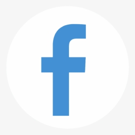 Facebook Transparent Logo Round - Facebook Logo Round White, HD Png Download, Transparent PNG