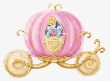 Cinderella Pumpkin Carriage Disney Princess Clip Art - Disney Princess Cinderella Carriage, HD Png Download, Transparent PNG