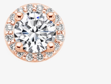 Diamond Bling Png - Sunburst Engagement Ring, Transparent Png, Transparent PNG