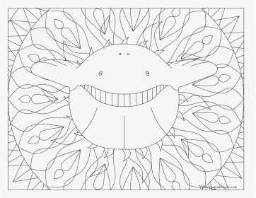 Wailmer Coloring Page, HD Png Download, Transparent PNG