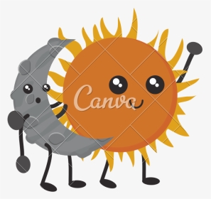 Sun Png Kawaii Design Icons By Canva - Vector Graphics, Transparent Png, Transparent PNG