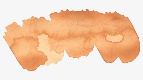 Brown Watercolor Stain Png, Transparent Png, Transparent PNG
