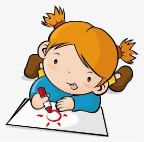 Clip Children Transprent Png - Child Drawing Clipart, Transparent Png, Transparent PNG