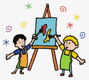 Preschool Centers Clipart Free - Preschool Art Center Clipart, HD Png Download, Transparent PNG