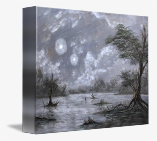 Clip Art Moonlit By Matthew Hannum - Visual Arts, HD Png Download, Transparent PNG