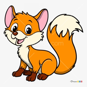 Draw A Baby Fox, HD Png Download, Transparent PNG