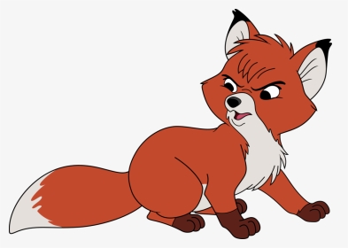 28 Collection Of Todd The Fox Drawing - Todd Fox And The Hound Drawings, HD Png Download, Transparent PNG