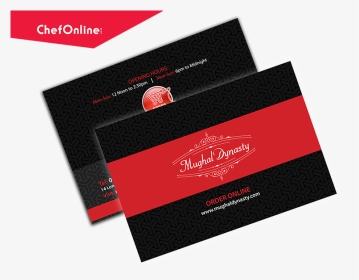 Business Card Of Mughal Dynasty - London Private Chef Business Cards, HD Png Download, Transparent PNG