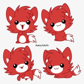 Chibi Fox By Daieny, HD Png Download, Transparent PNG