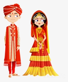 Weight Loss For Wedding / Other Events - Indian Bride Clipart Png, Transparent Png, Transparent PNG