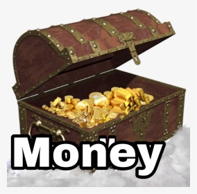 #money Money 🤑 - Pirate Treasure Chest Png, Transparent Png, Transparent PNG
