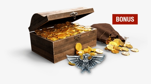 Transparent Gold Chest Png - Cash, Png Download, Transparent PNG