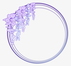 #circle #overlay #frame #tumblr #frame - Flower Circle Art, HD Png Download, Transparent PNG