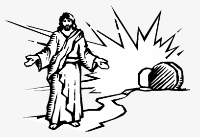 Cross Drawing At Getdrawings - Resurrection Clipart, HD Png Download, Transparent PNG